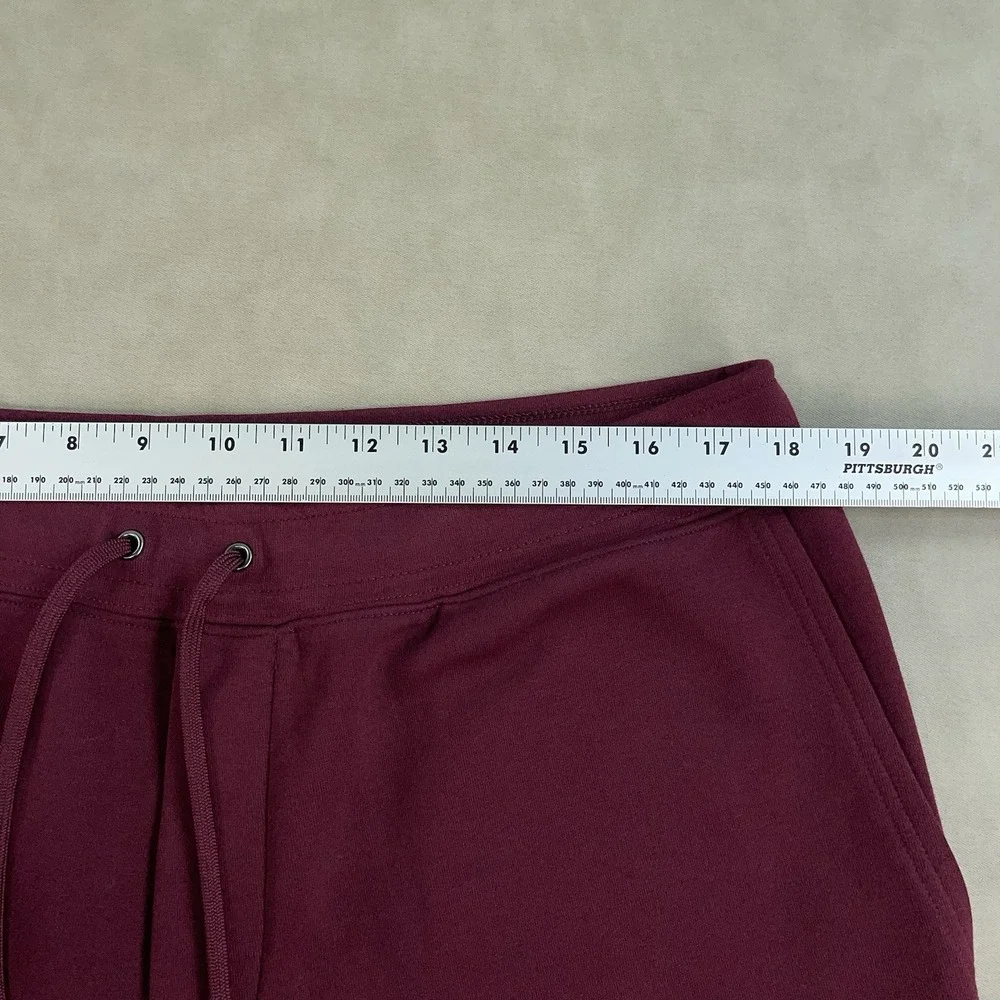 Polo Ralph Lauren Sweat Shorts Mens XL Burgundy Fleece Drawstring Pony Logo